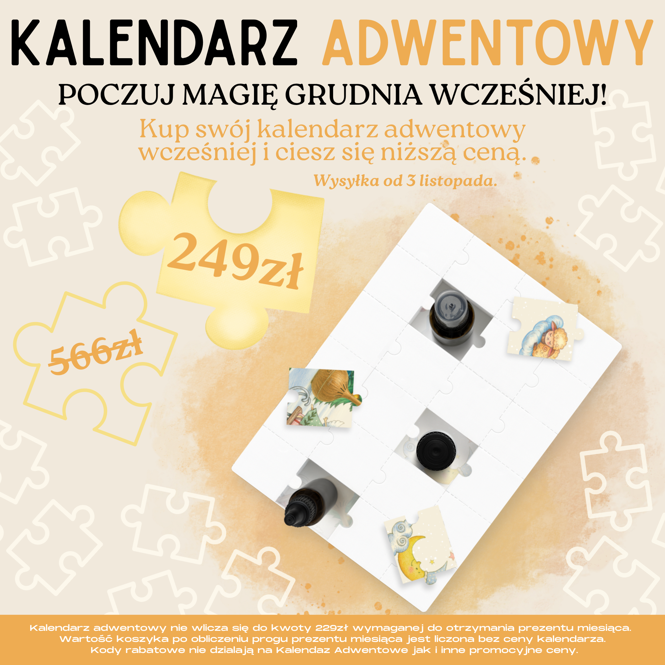 przedsprzedaż kalendarza adwentowego